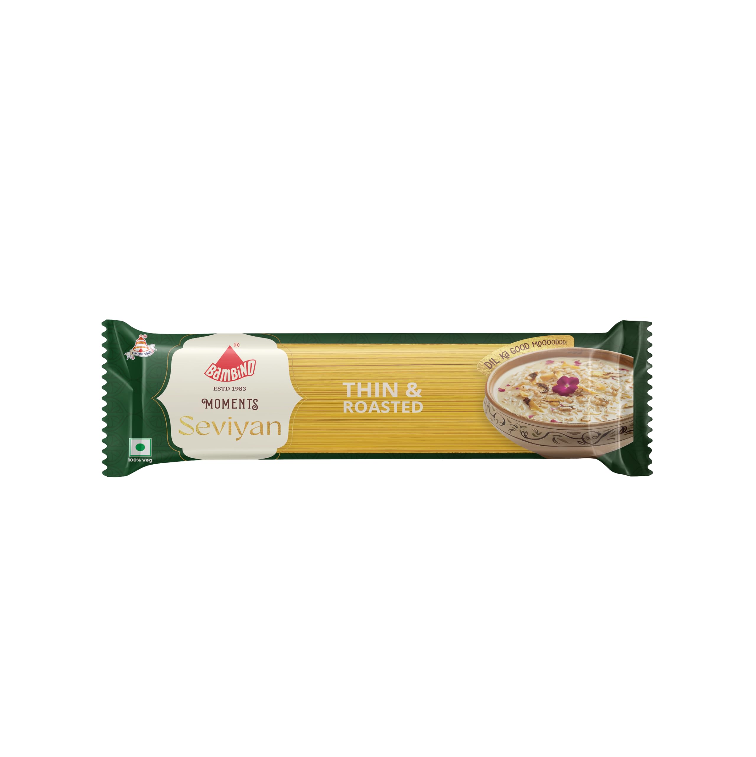 Bambino Thin Roasted Vermicelli 130 G Pouch,Vegetarian