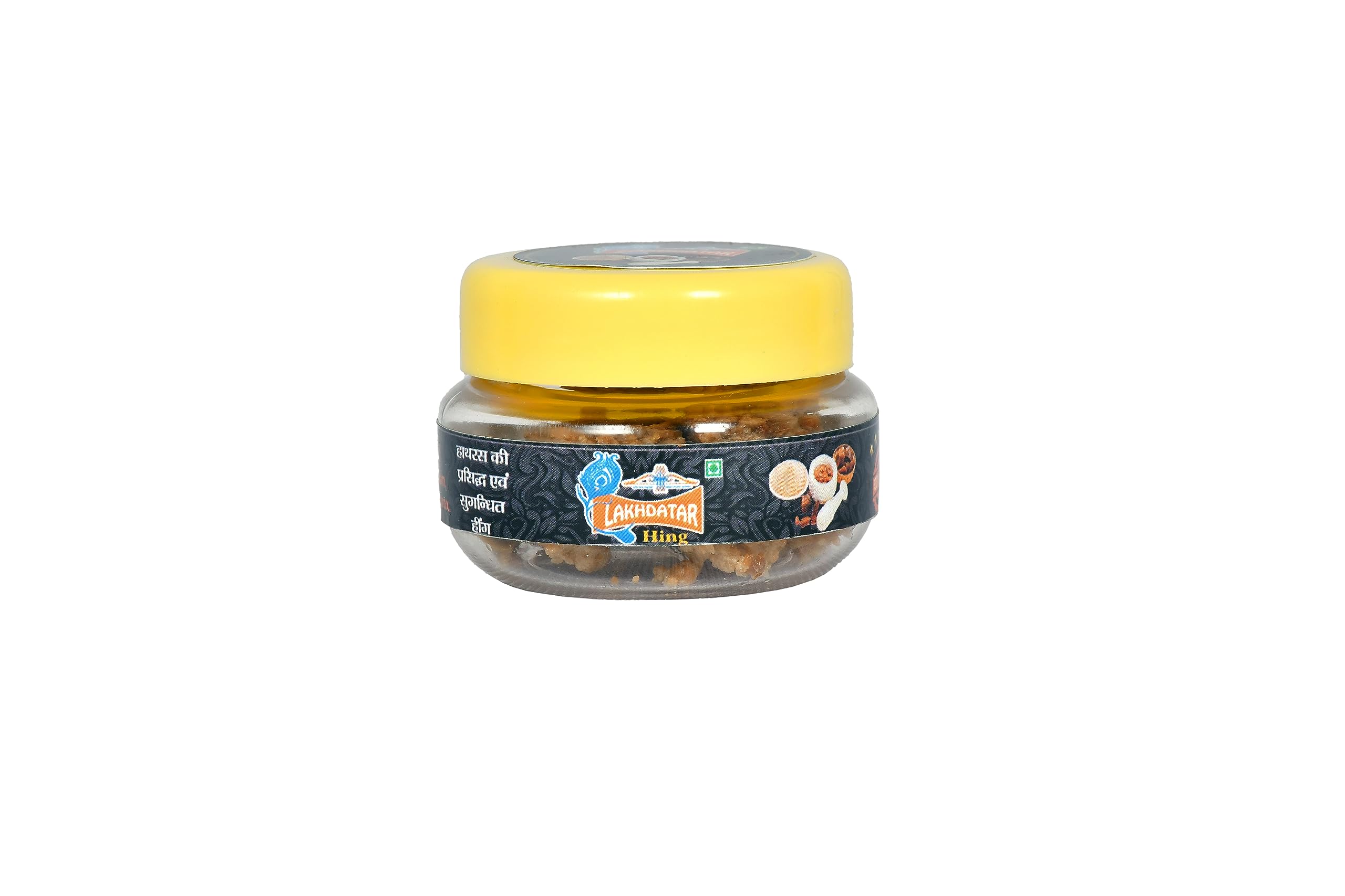 LAKHDATAR Hing (हींग) Pure and Natural Tazaki Hing Chura | 20g | Asafoetida | No Garlic, No Onion | No Preservatives (Pack of 1)