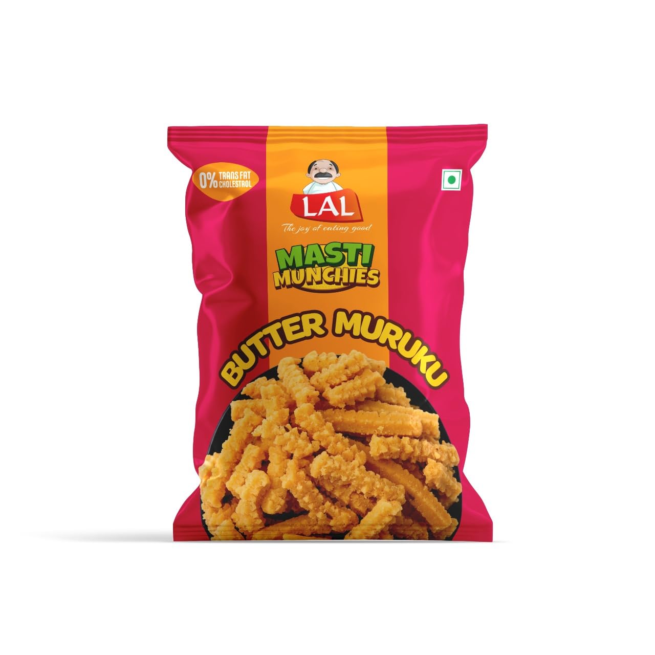 Lal Butter Murukku 150g | No Preservatives | No Onion No Garlic | Rich Butter Flavor | Tasty & Crispy Snack | Perfect Tea Time Savory
