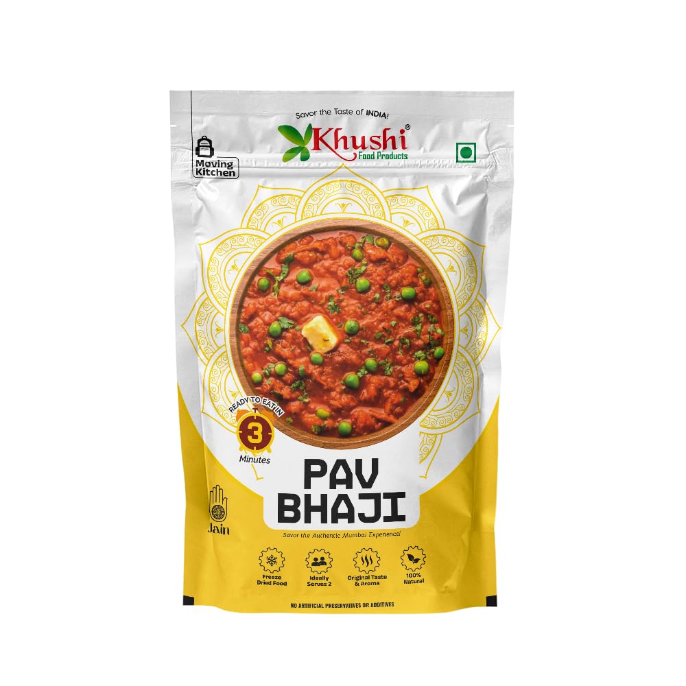 Khushi Food Products Jain Pav Bhaji (45 g)
