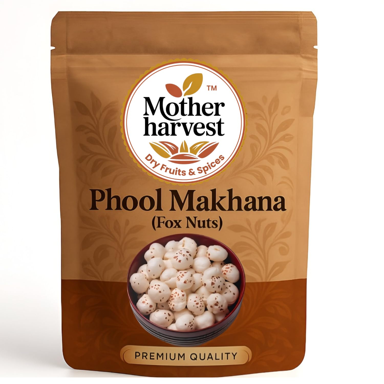Mother harvest Prasadam Makhana | Crunchy Phool Makhana | Handpicked 4+ Sutta | Fox Nuts/Lotus Seeds | Gorgon Nut | Healthy Diet Immunity Booster Snacks | Rich in Calcium & Maintains Weight | 200gm