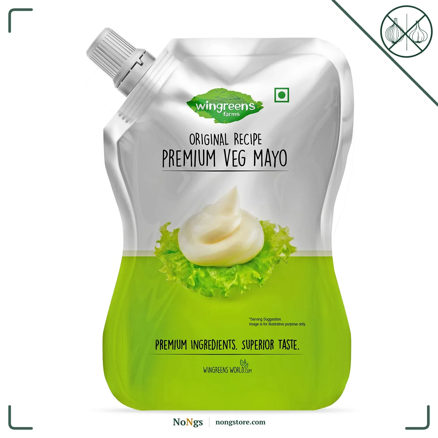 Wingreens Farms Premium Veg Mayo, 800g