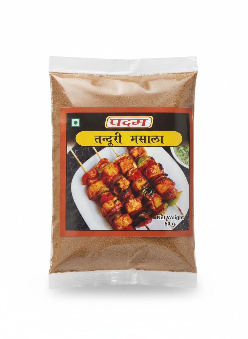 Padam Tandoori Masala, No Onion No Garlic (Pack of 50gX3)