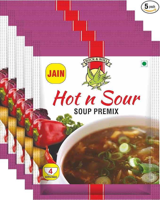 JAIN HOT N SOUR SOUP PREMIX (PACK OF 5)