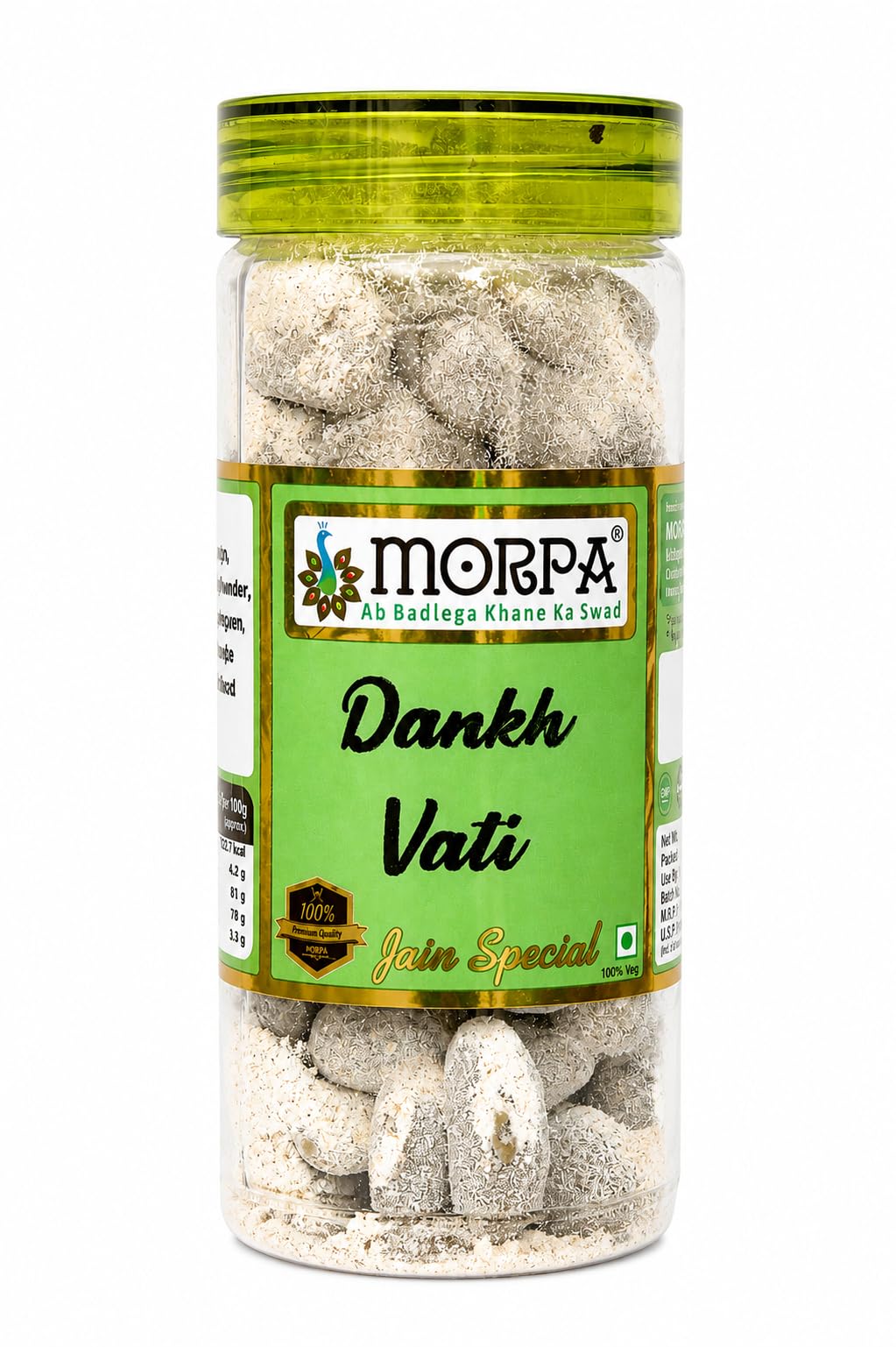 Morpa Dankh Vati Candy Jain Special Traditional Digestive Candy and Mouth Freshener Sweet and Tangy Ayurvedic Style Pachak Goli | Refreshing After Meal Treat Hygienically Packed 100% Veg