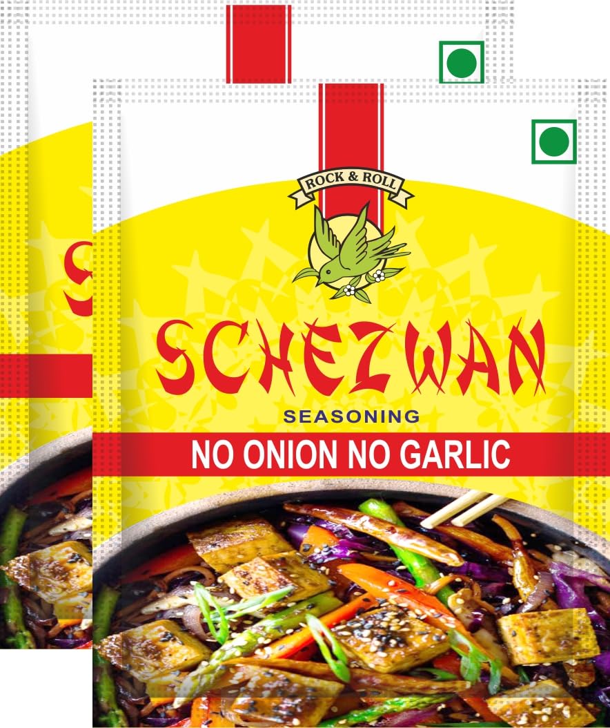 SCHEZWAN SEASONING NO ONION NO GARLIC (PACK OF 2)