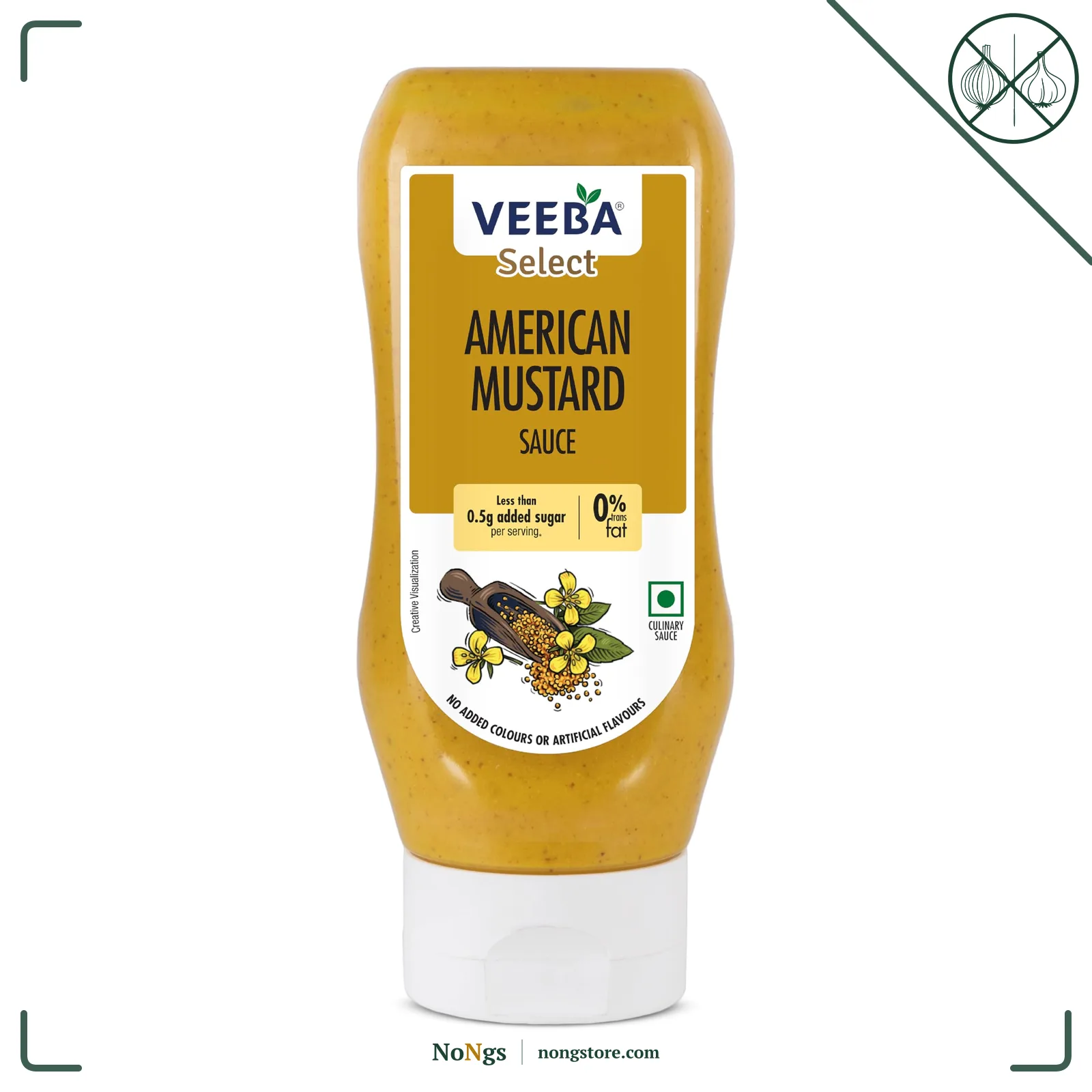 Veeba American Mustard Sauce, 320gram