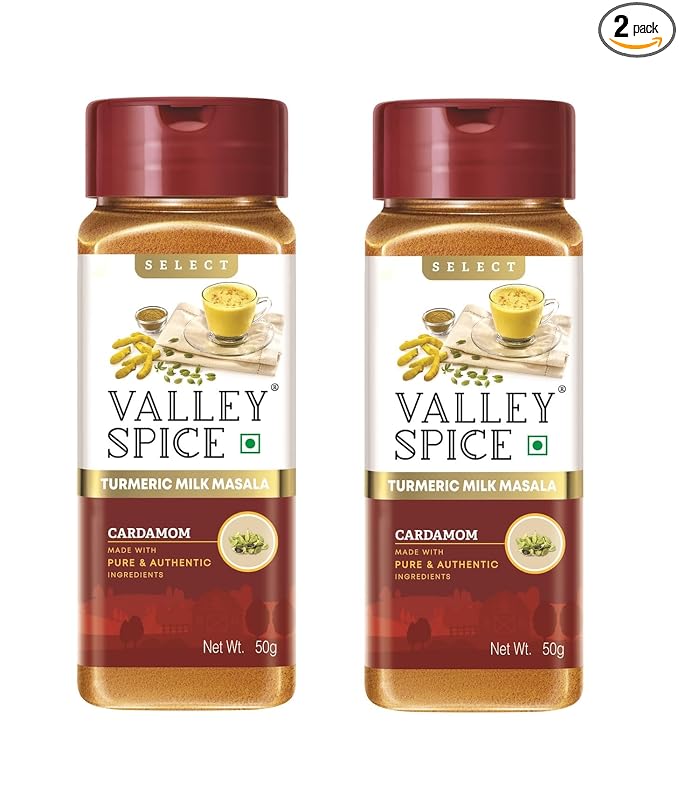 Valley Spice Select Chai Masala (Cardamom 50g (Pack of 2))