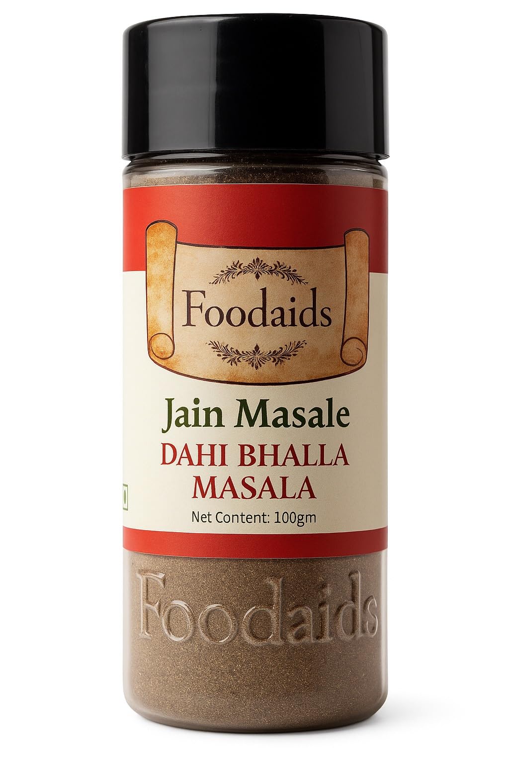 Foodaids Dahi Bhalla Masala- 100gm | Rajkachori | Dahi Vada | Chaat Papdi. No onion No garlic