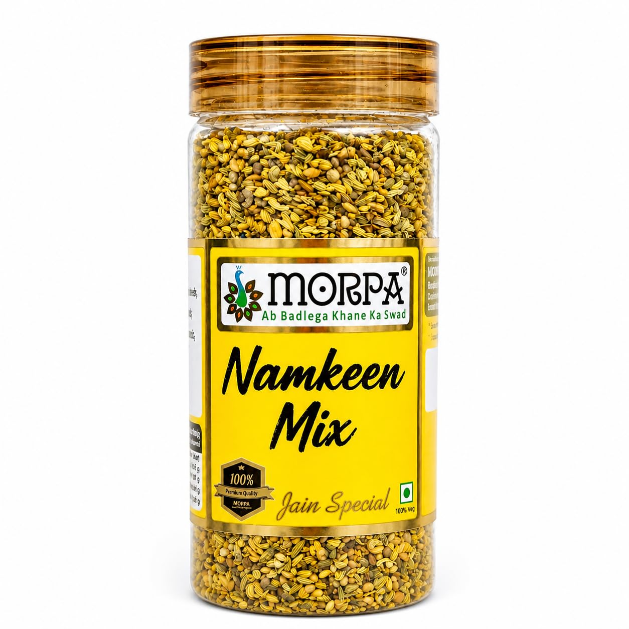 Morpa Namkeen Mix Mouth Freshener Traditional Indian Mukhwas Saunf, Coriander and Spice Blend After Meal Digestive Breath Freshener Jain Special 100% Veg