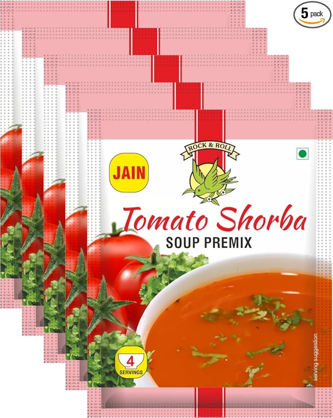 JAIN TOMATO SHORBA SOUP PREMIX (PACK OF 5)