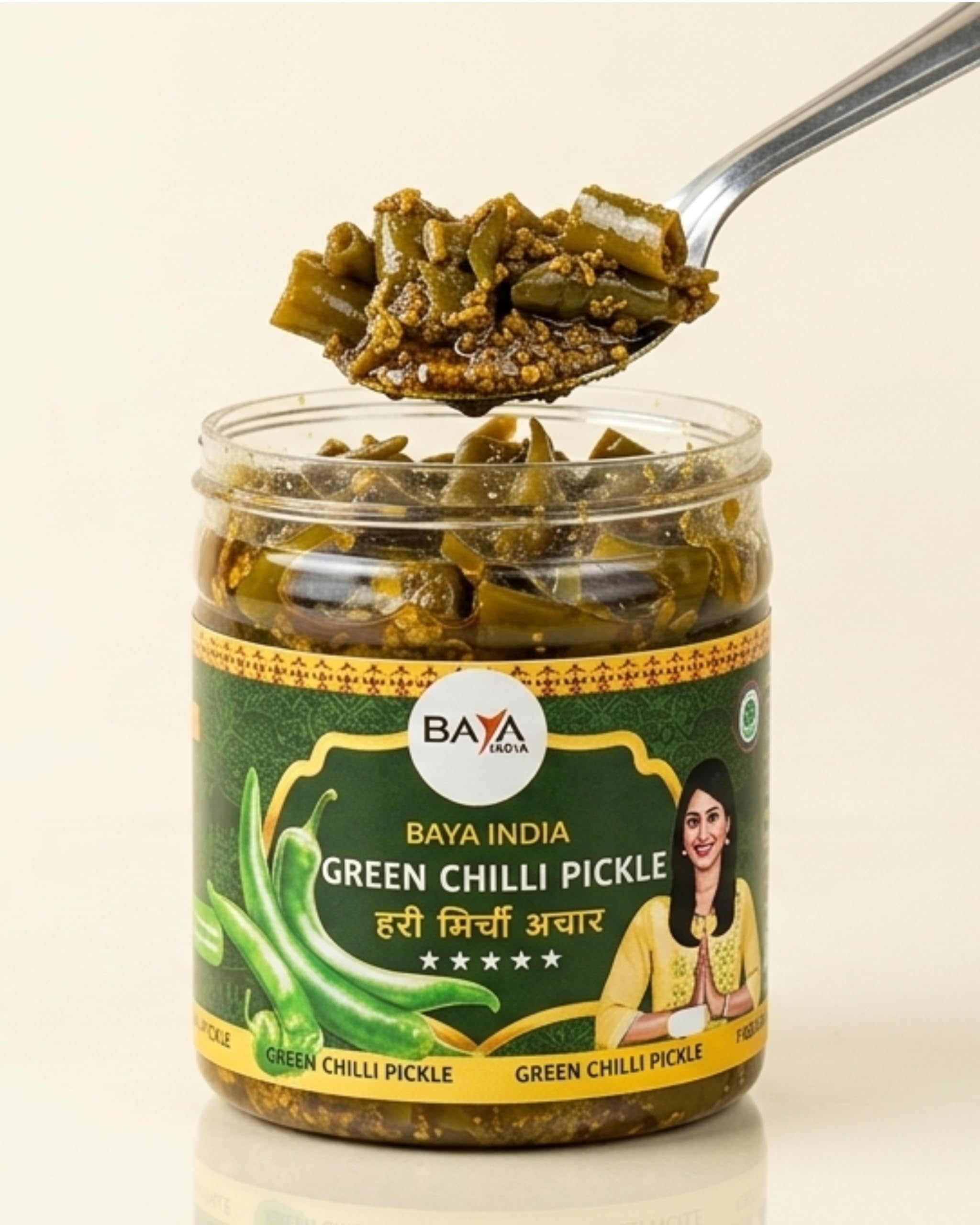 KisaanSay Indian Olive and Rai Pickle| Raai Lisoda ka achaar | Rai Lisoda achar | 400 GM | Traditional Spicy & Tangy | No Preservatives, No Vinegar | Made in Pure Mustard Oil | Sun-Dried | Homemade Taste | Plastic Jar | No Onion & No Garlic | jalpai | lasora | lasoda | Glue Berry and Mustard Pickle |