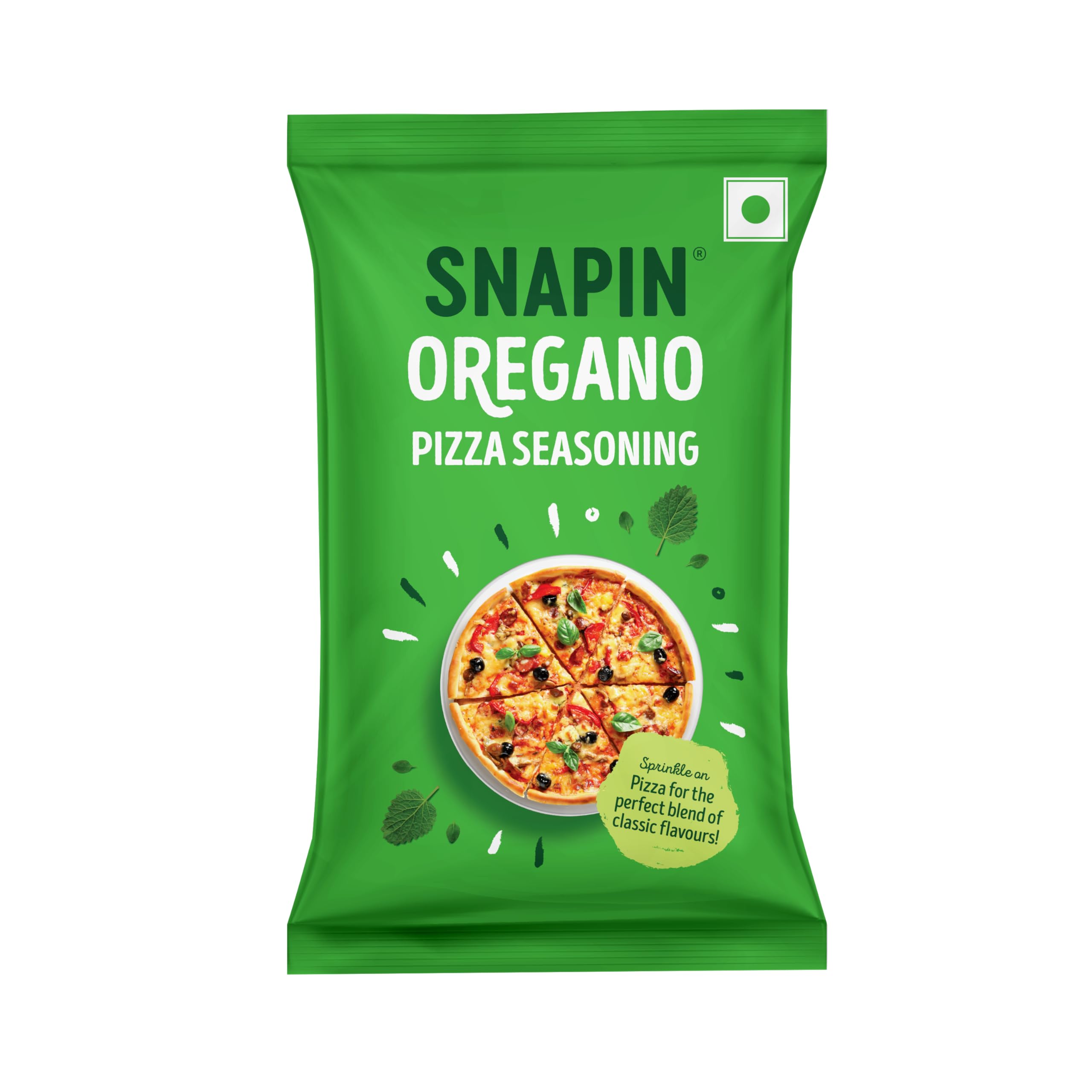 SNAPIN Oregano Pizza Seasoning Institutional Pouch, 500 gm | Multipurpose Italian Seasoning | Oregano Seasoning for Pizza, Pasta, Garlic Bread, Soups & Italian Food | Ready to use big pouch