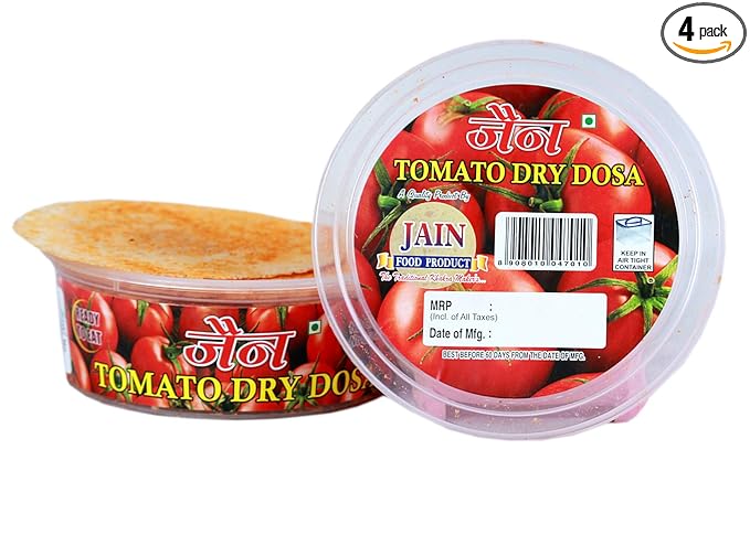 Jain Food Product Tomato Dry Dosa (100 g x 05 Pack)