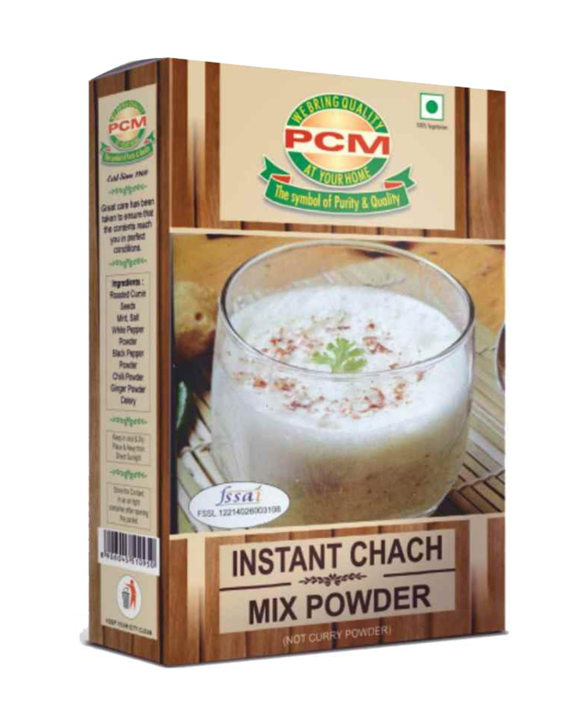 PCM Chach Masala Powder - 100g | Authentic Indian Spice for Refreshing Buttermilk, Lassi & Raita