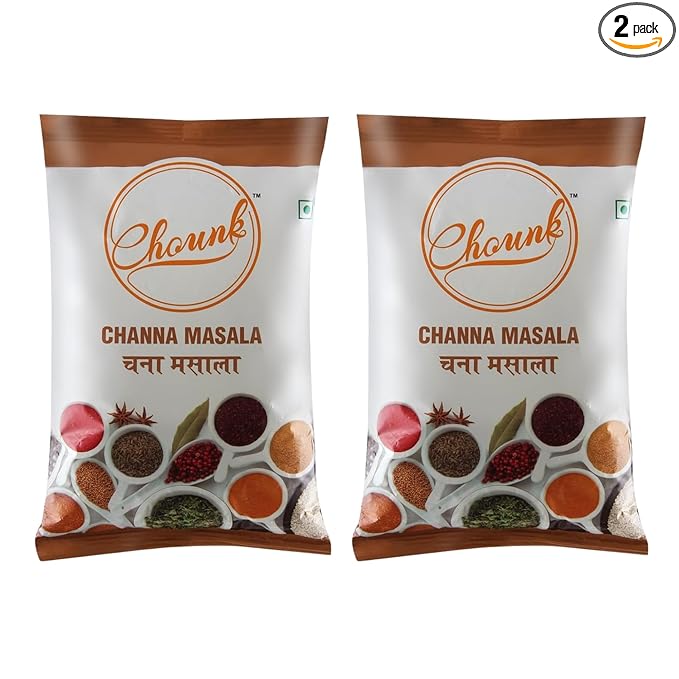 Chounk 100% Pure Punjabi Chana Masala 1kg Powder No Onion No Garlic Ready To Cook Powder Masala