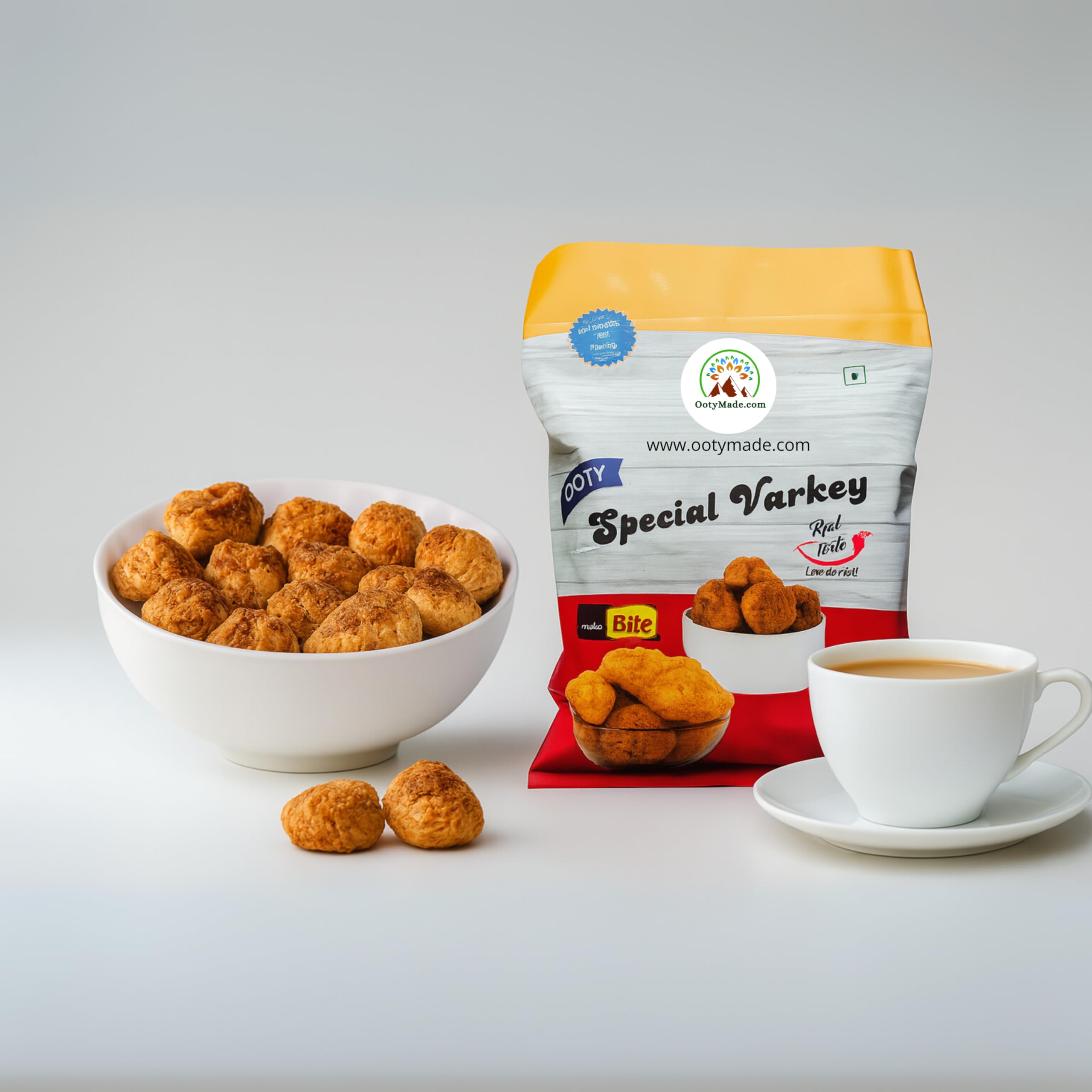 OotyMade.com Special Ooty Varkey Original - Small size 1 kg | Fresh & Crunchy Ooty Bakery Biscuits | Perfect Tea-Time Snack | Ideal for Snacking
