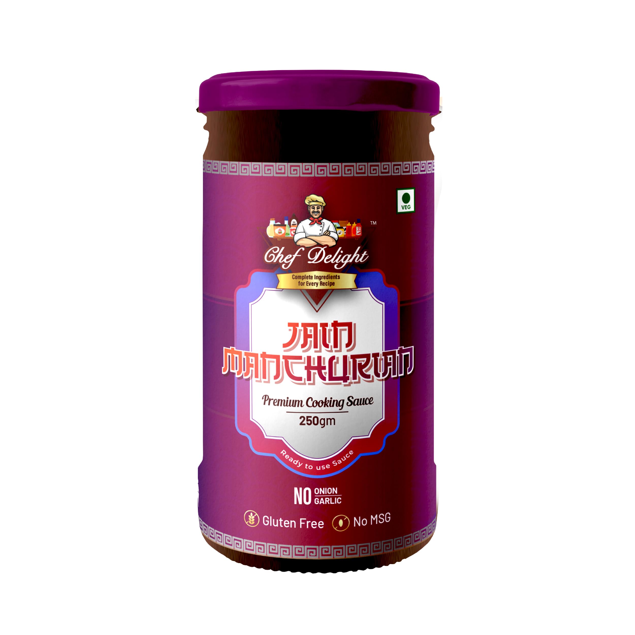 Chef Delight Jain Manchurian Sauce 250 gm