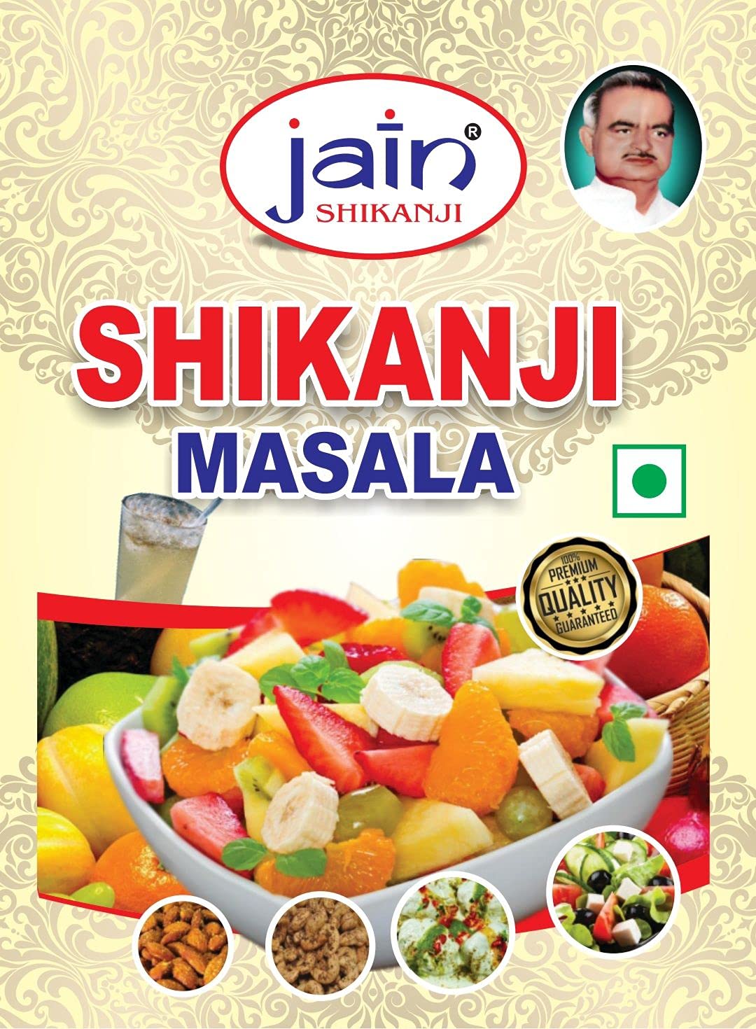 HBMB Original Jain Shikanji Masala | Authentic Whole Spices Blend for Refreshing Nimbu Pani & Shikanji | Premium Spice Powder, 1kg