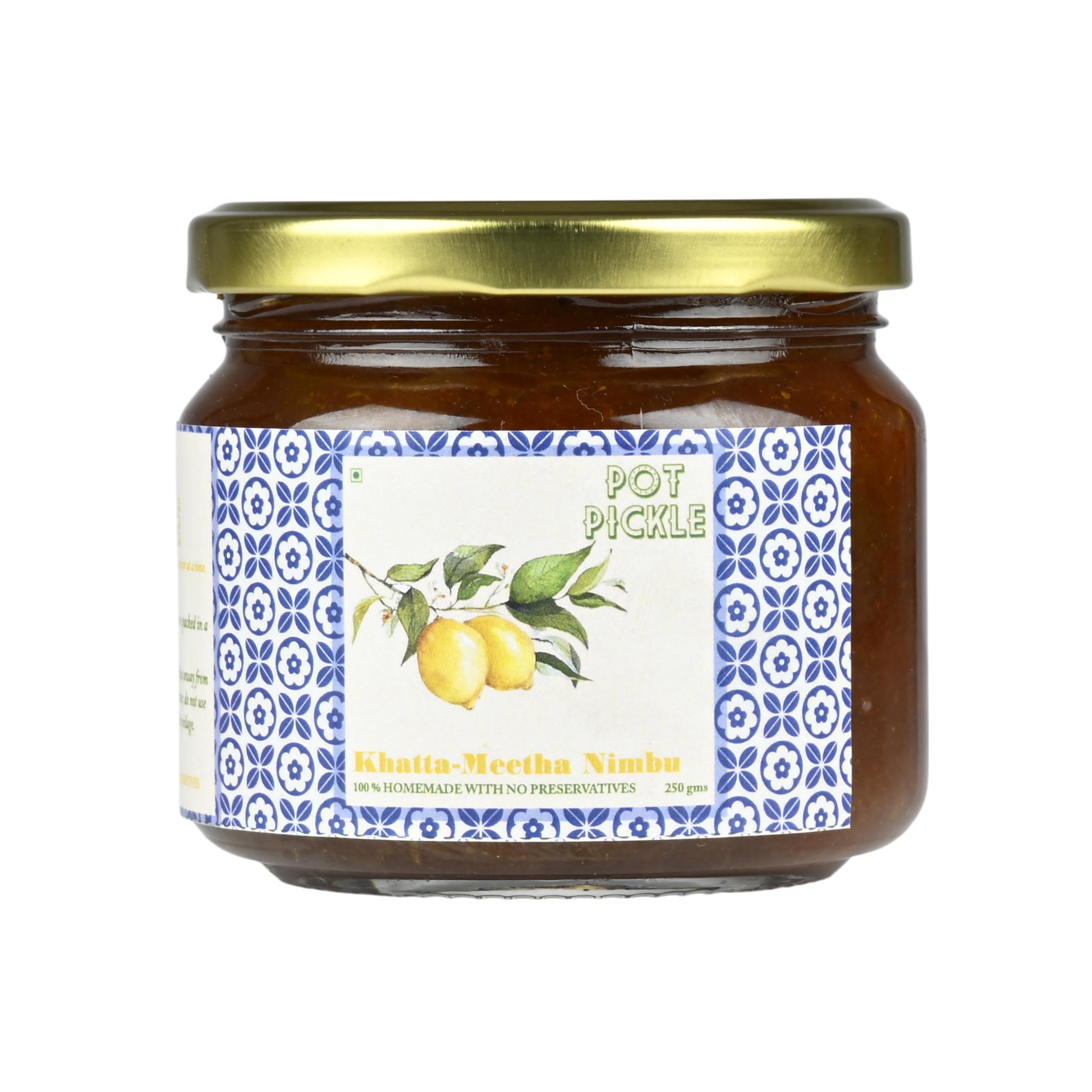 SARVIK Lemon Pickle 100g in Fresh | Homemade with No Onion or Garlic
