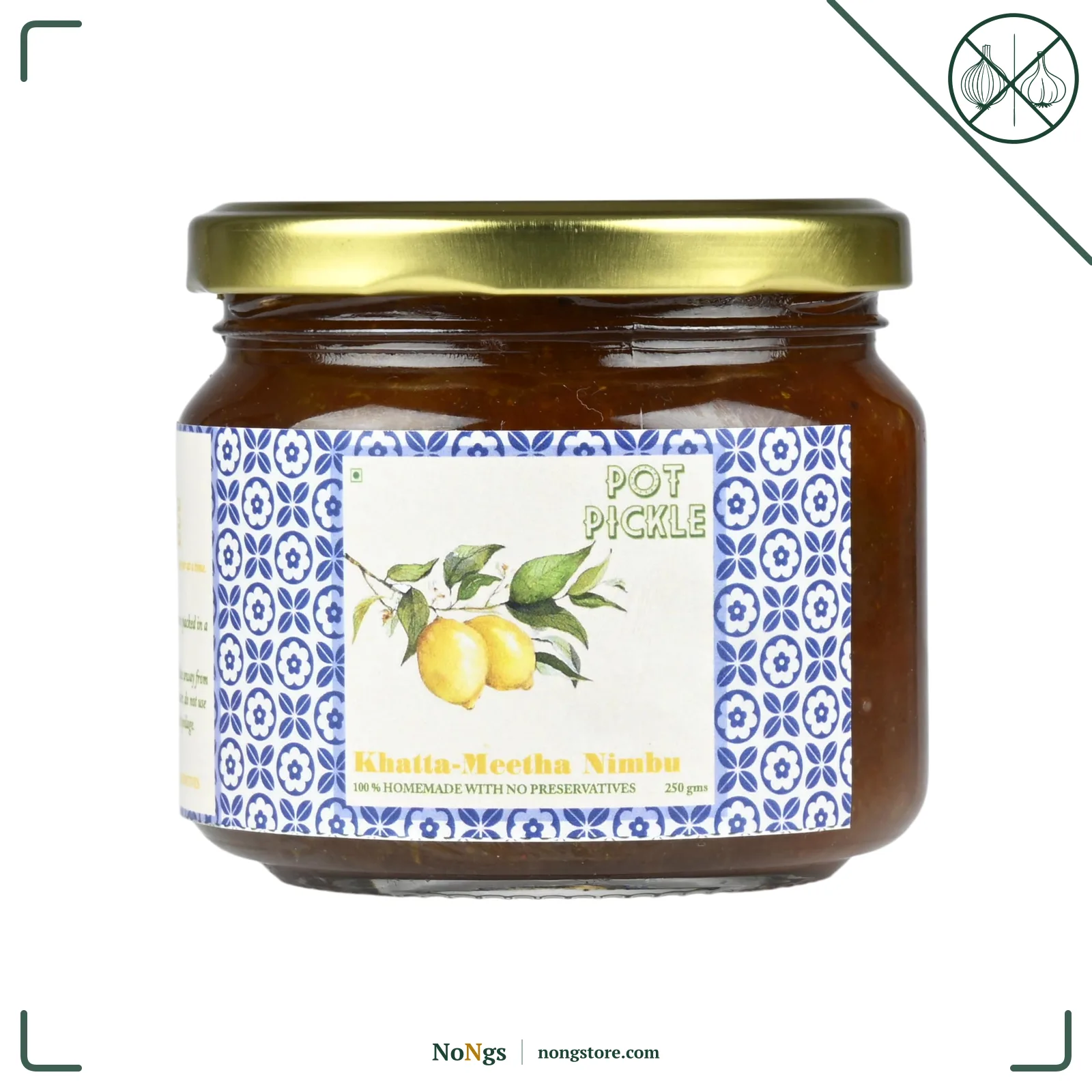 SARVIK Lemon Pickle 100g in Fresh | Homemade with No Onion or Garlic
