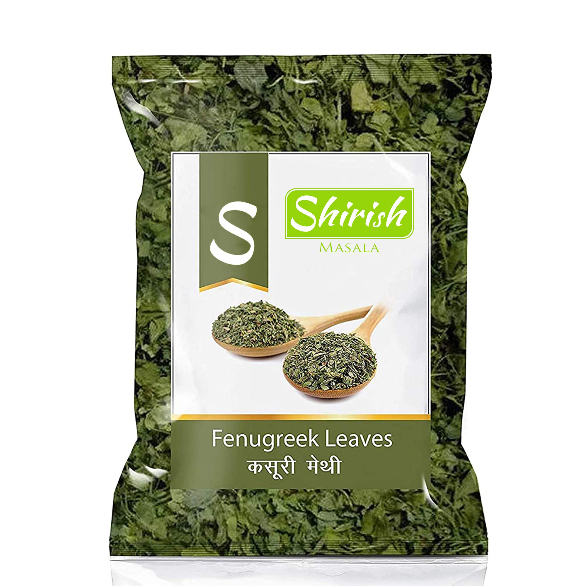 Shirish Masala Organic Kasuri Methi, Fenugreek Leaves, Dried Methi Leaves - 200 Gm