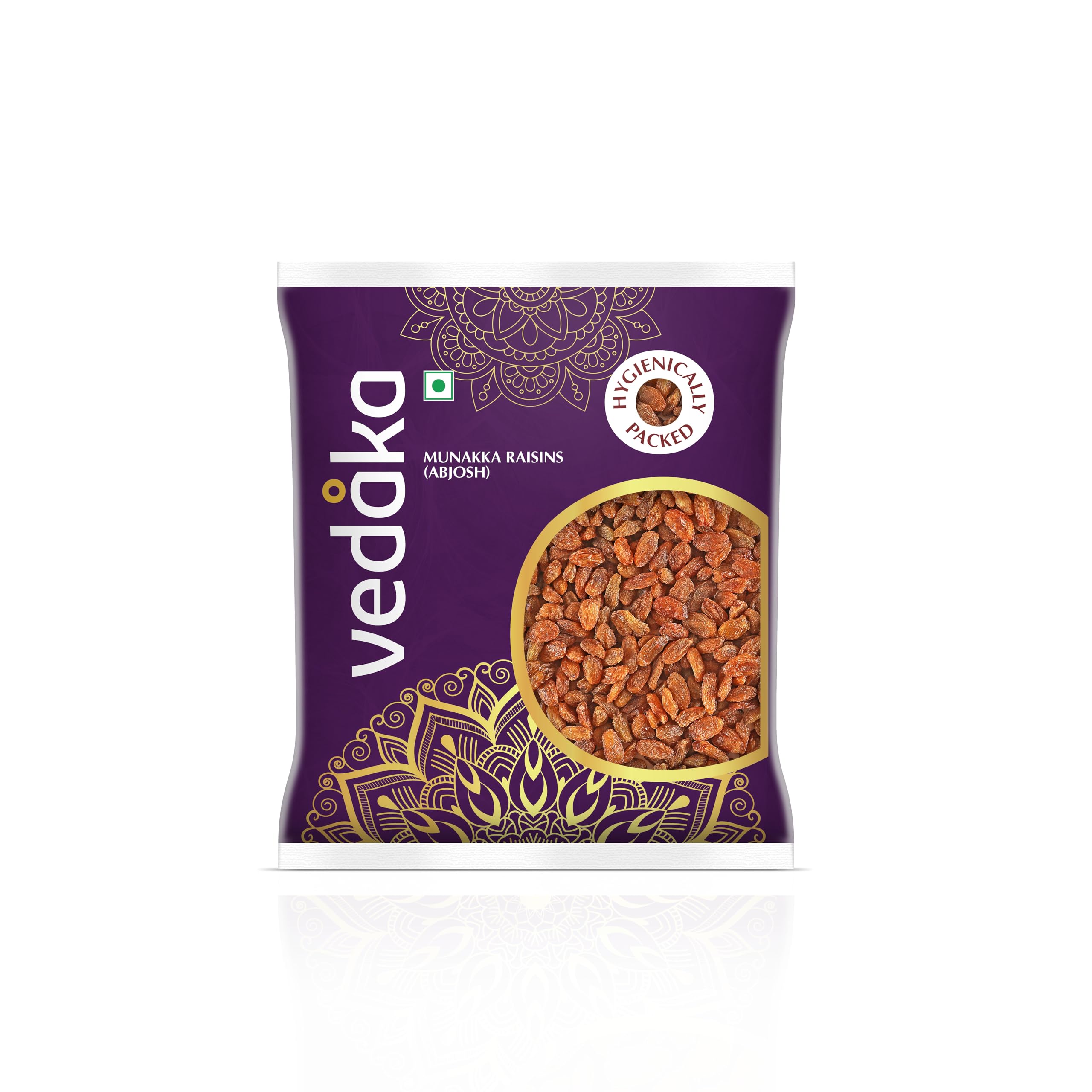 Amazon Brand - Vedaka Munakka Raisins (Abjosh) | 500 g | Naturally Sweet | Rich Authentic Flavour | Perfect Travel Snack