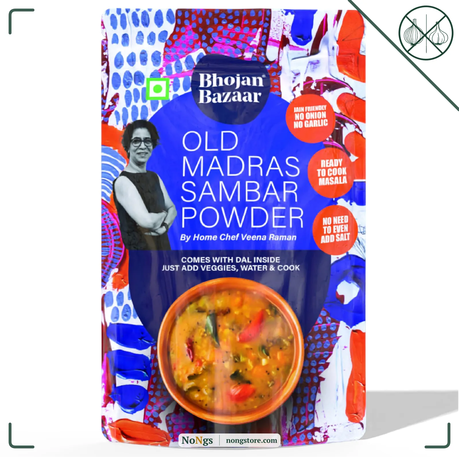 Bhojan Bazaar Pineapple Rasam Powder With Sundried Chunks 75 g | No Onion No Garlic Ready To Cook in 10 min | Serves 4 | Sweet & Tangy South Indian Rasam | Free From Preservatives & Flavours
