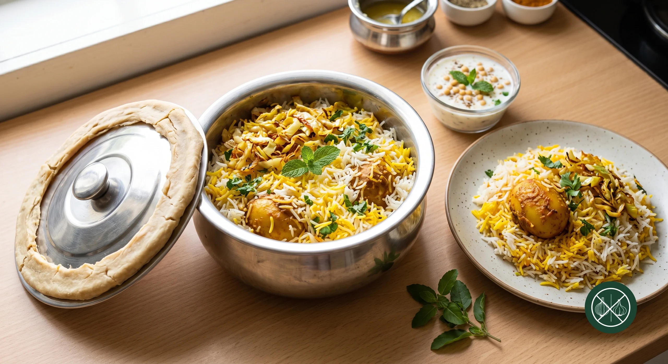 Aloo Dum Biryani — step 3