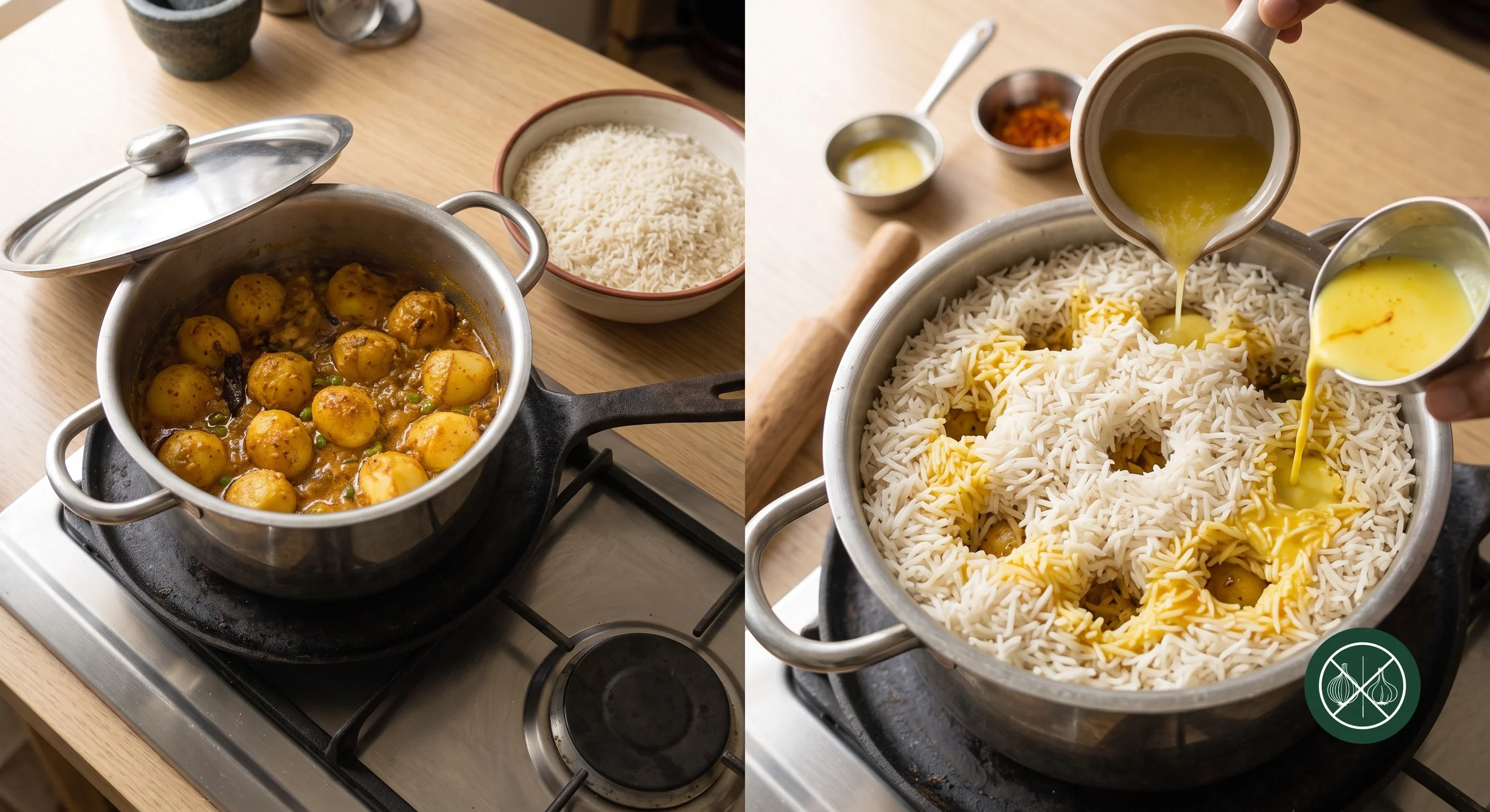 Aloo Dum Biryani — step 8