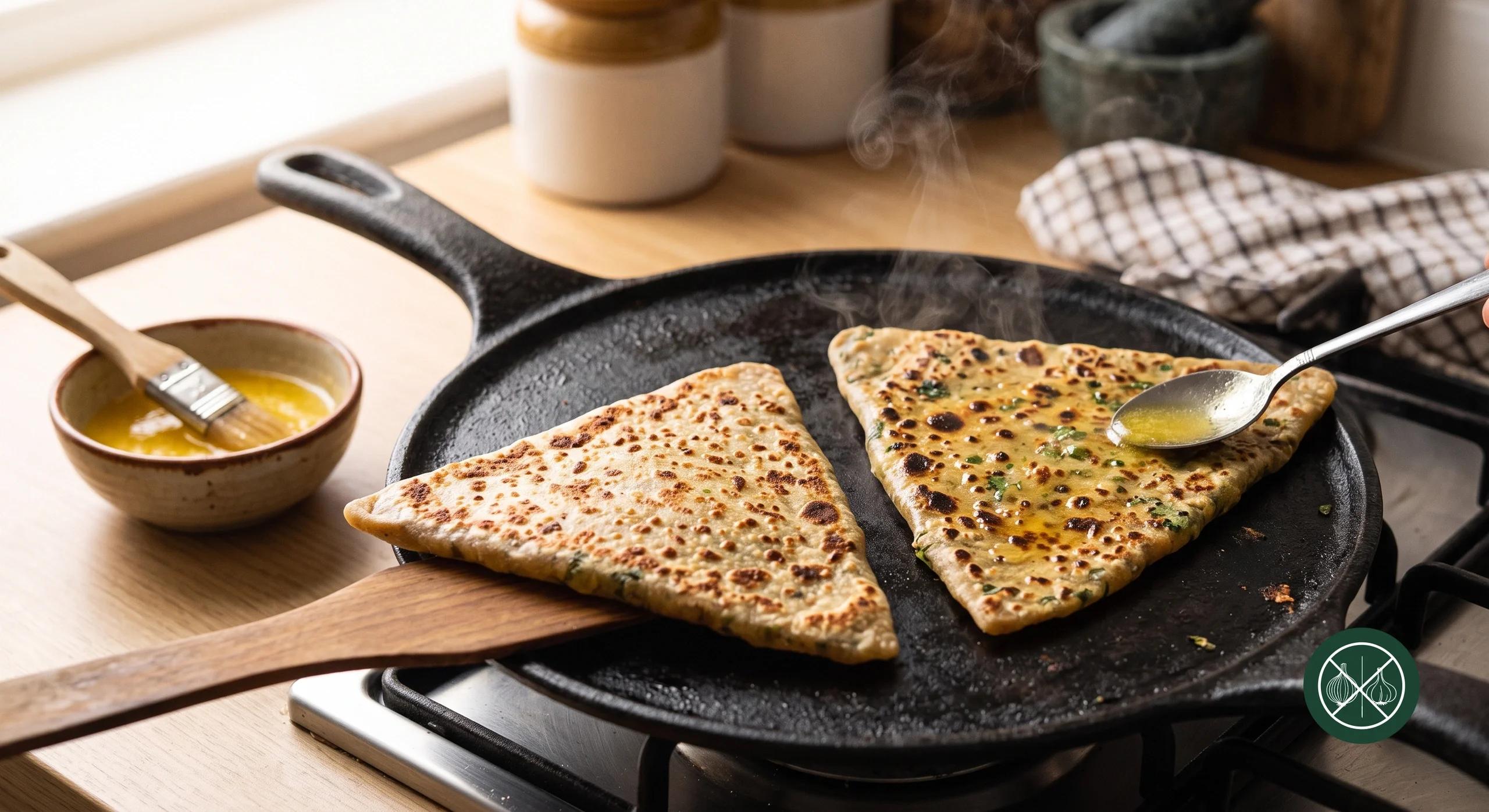 Aloo Methi Paratha — step 8