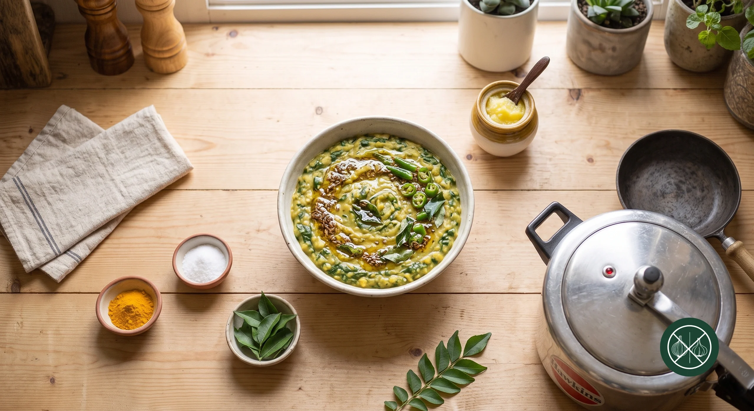Andhra Style Spinach Dal — image 3