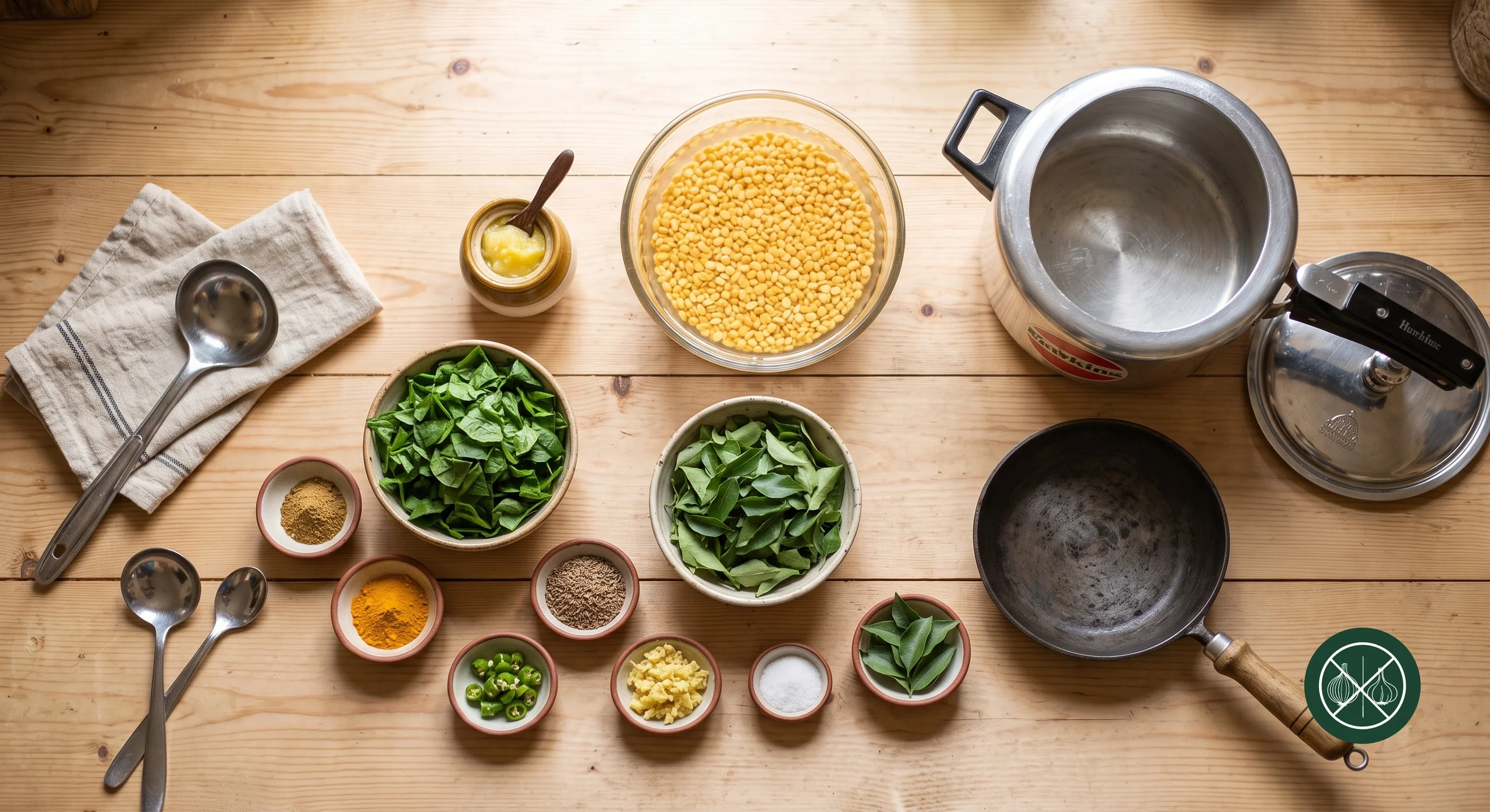 Andhra Style Spinach Dal — image 4