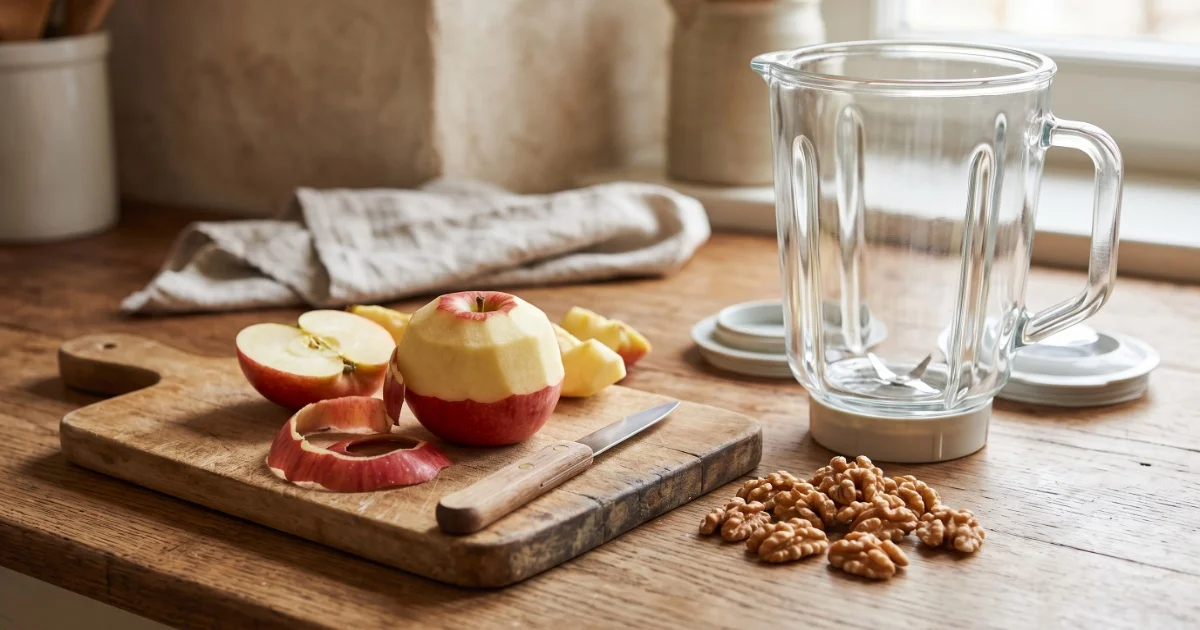 Apple Walnut Milkshake — step 2