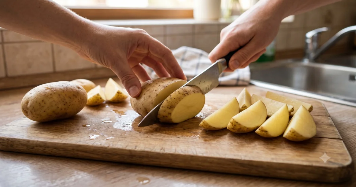 Baked Potato Wedges — step 3