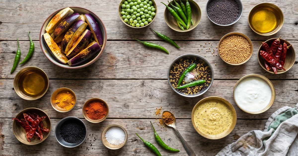 Begun Basanti (Brinjal in Mustard Yogurt Gravy) — image 2