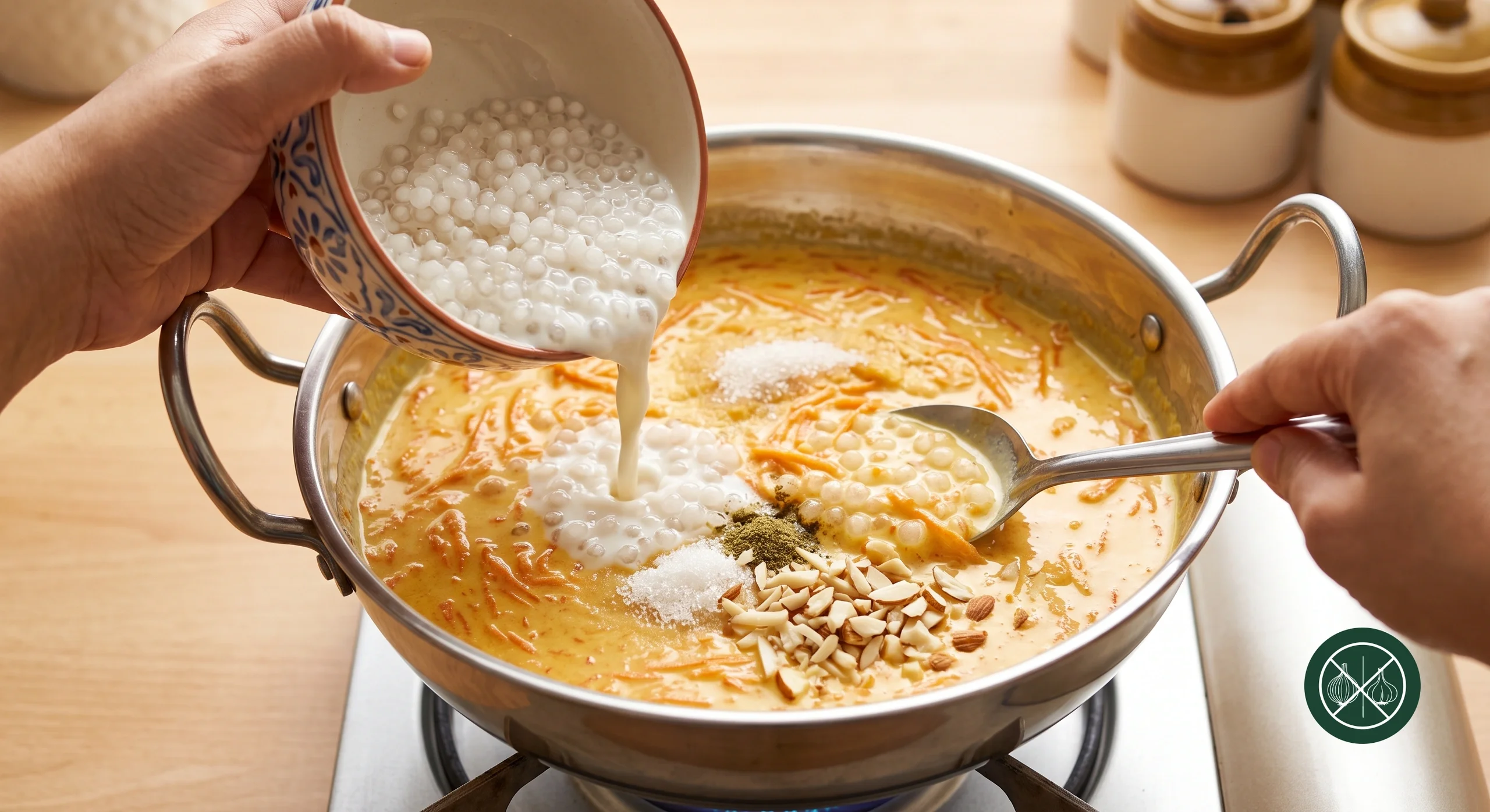 Carrot Sabudana Kheer — image 3