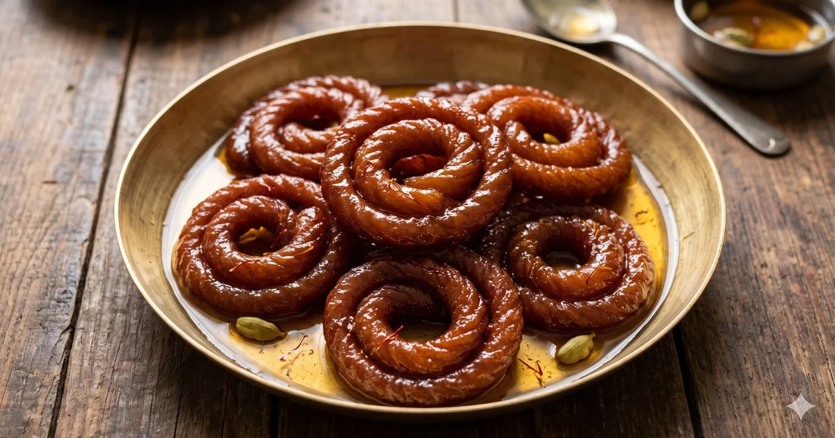 Chanar Jilapi (Chhena Jalebi)