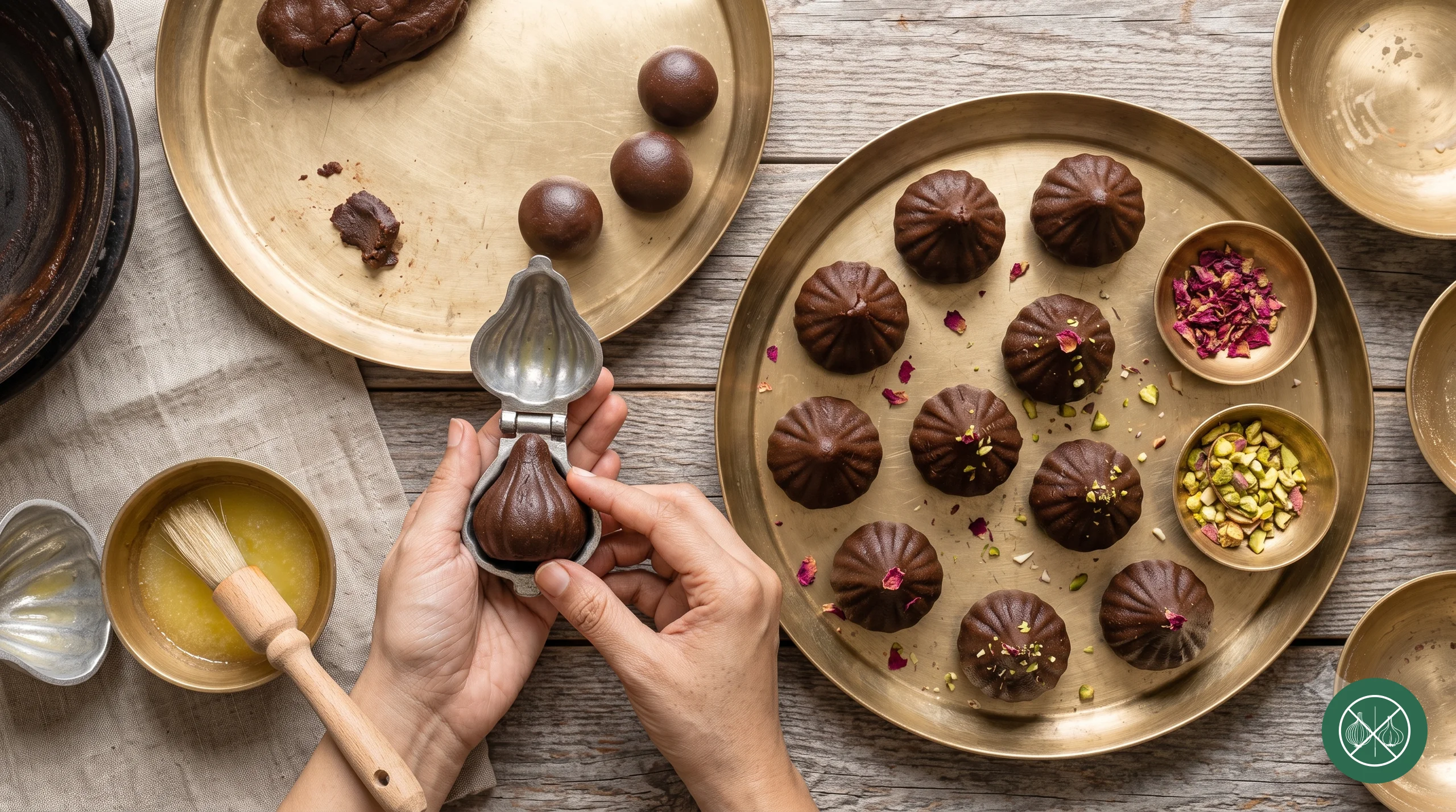 Chocolate Modak