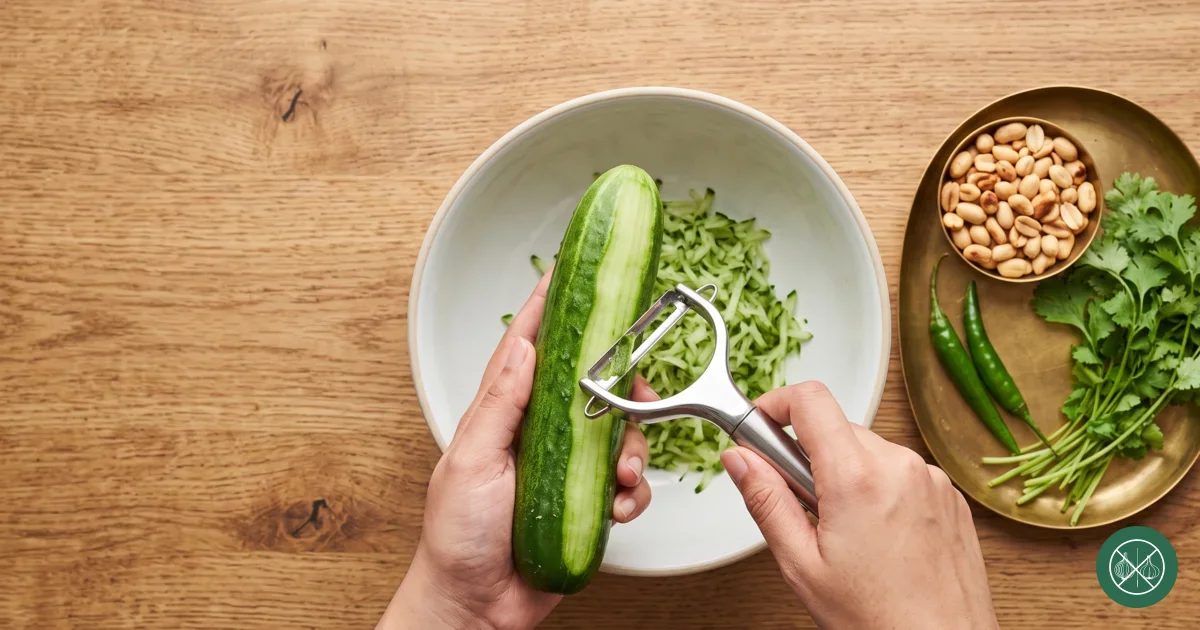 Cucumber Peanut Raita — step 6