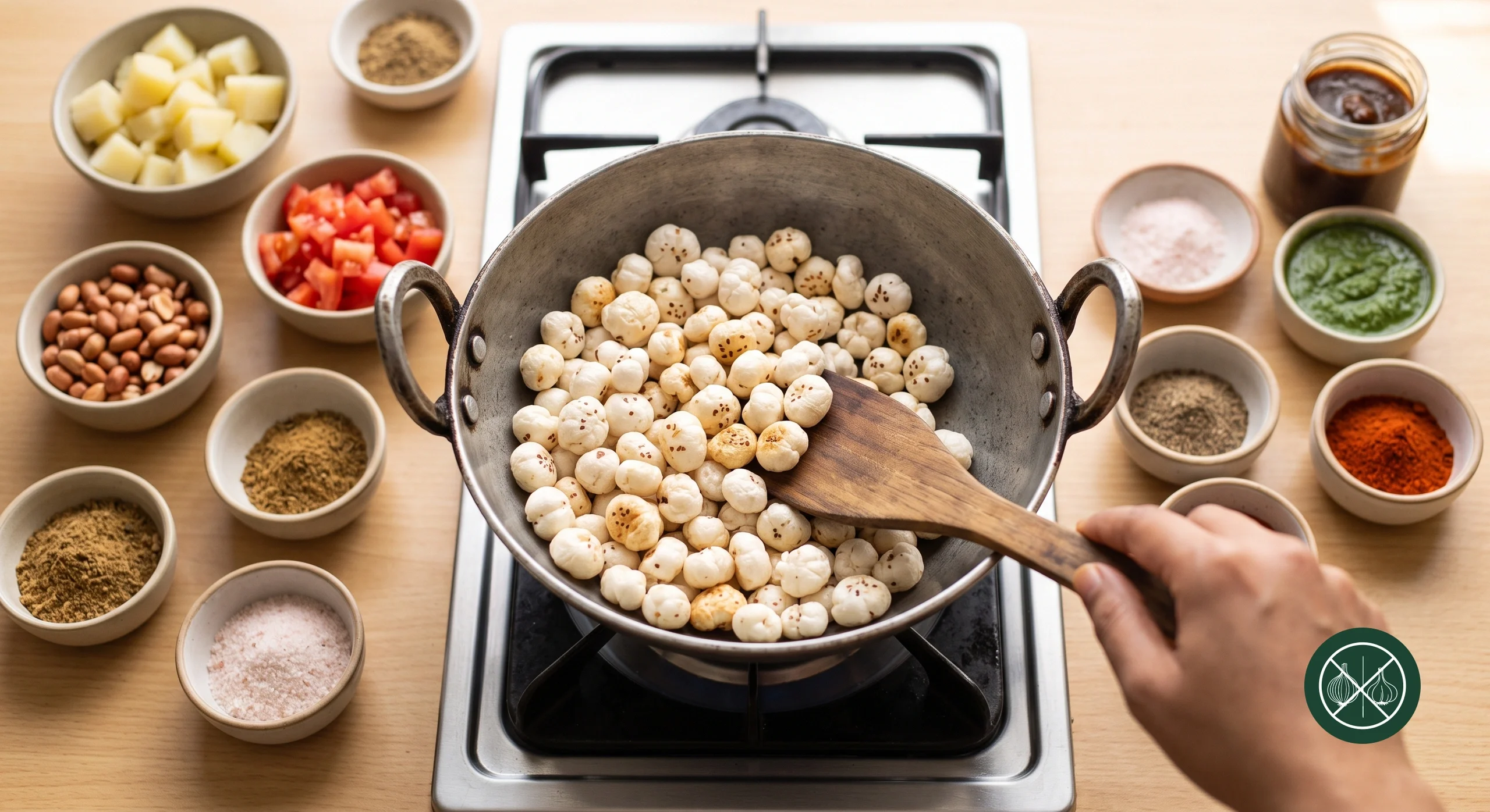 Ekadashi Makhana Chaat — image 3