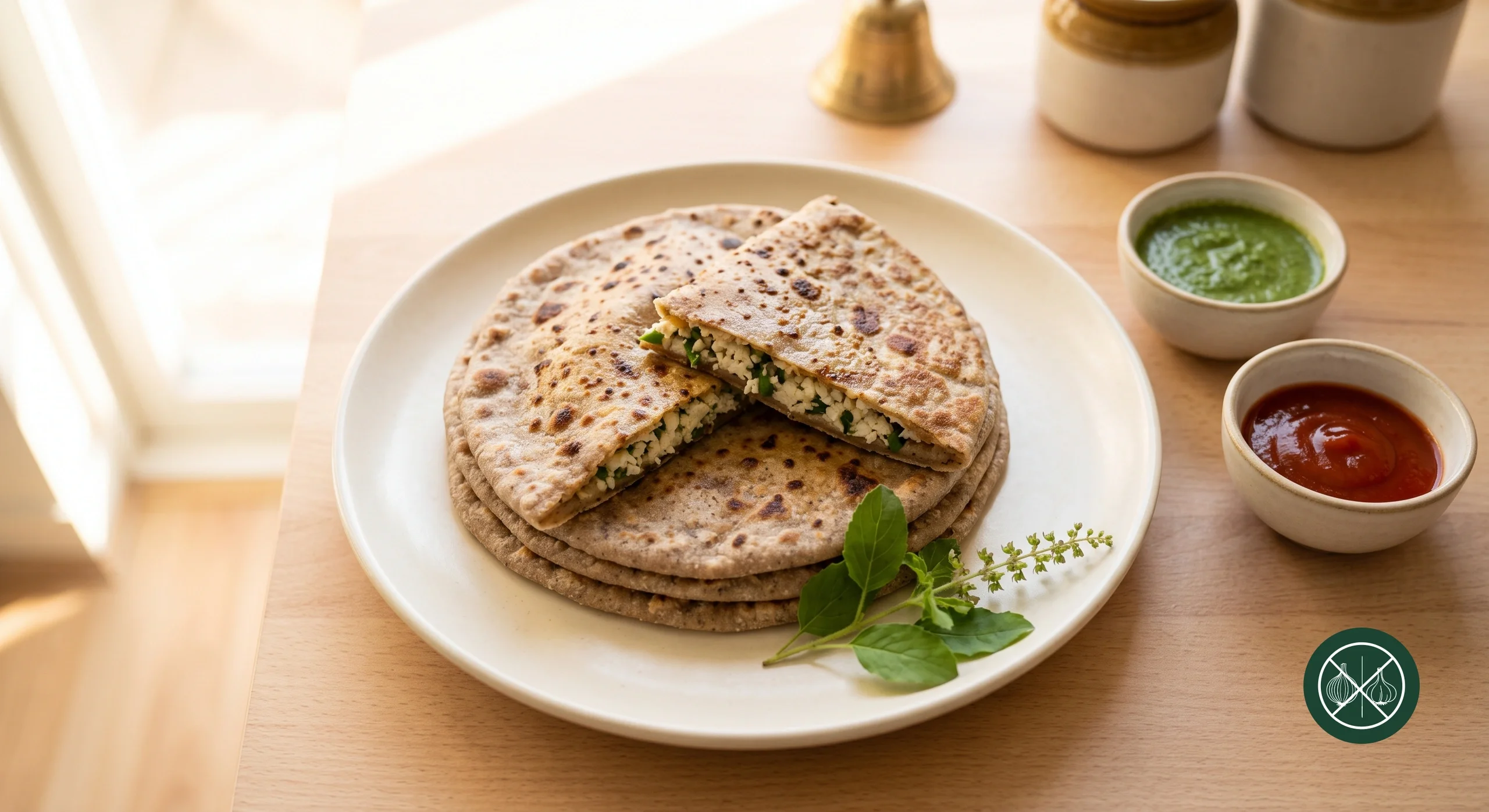 Ekadashi Paneer Paratha — step 3