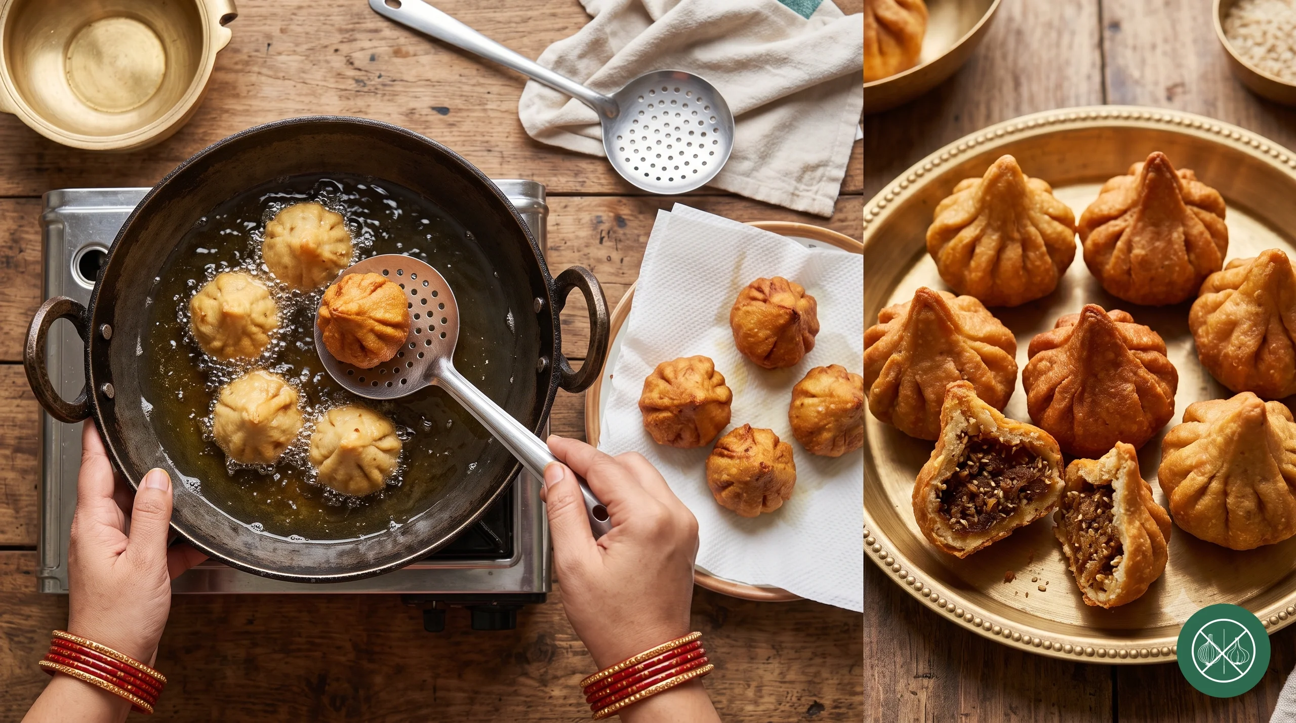 Fried Modak (Talniche Modak)
