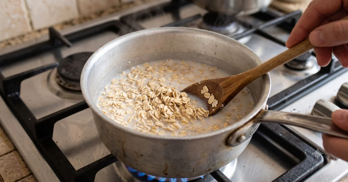 Grated Apple Porridge — step 2