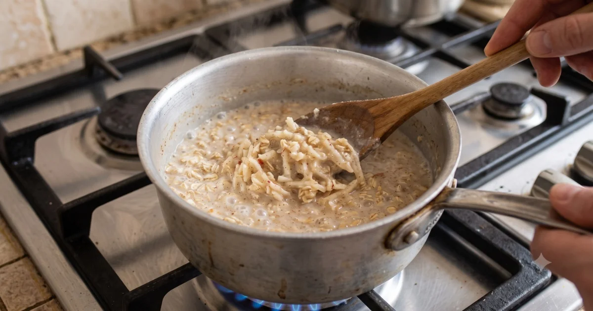 Grated Apple Porridge — step 3