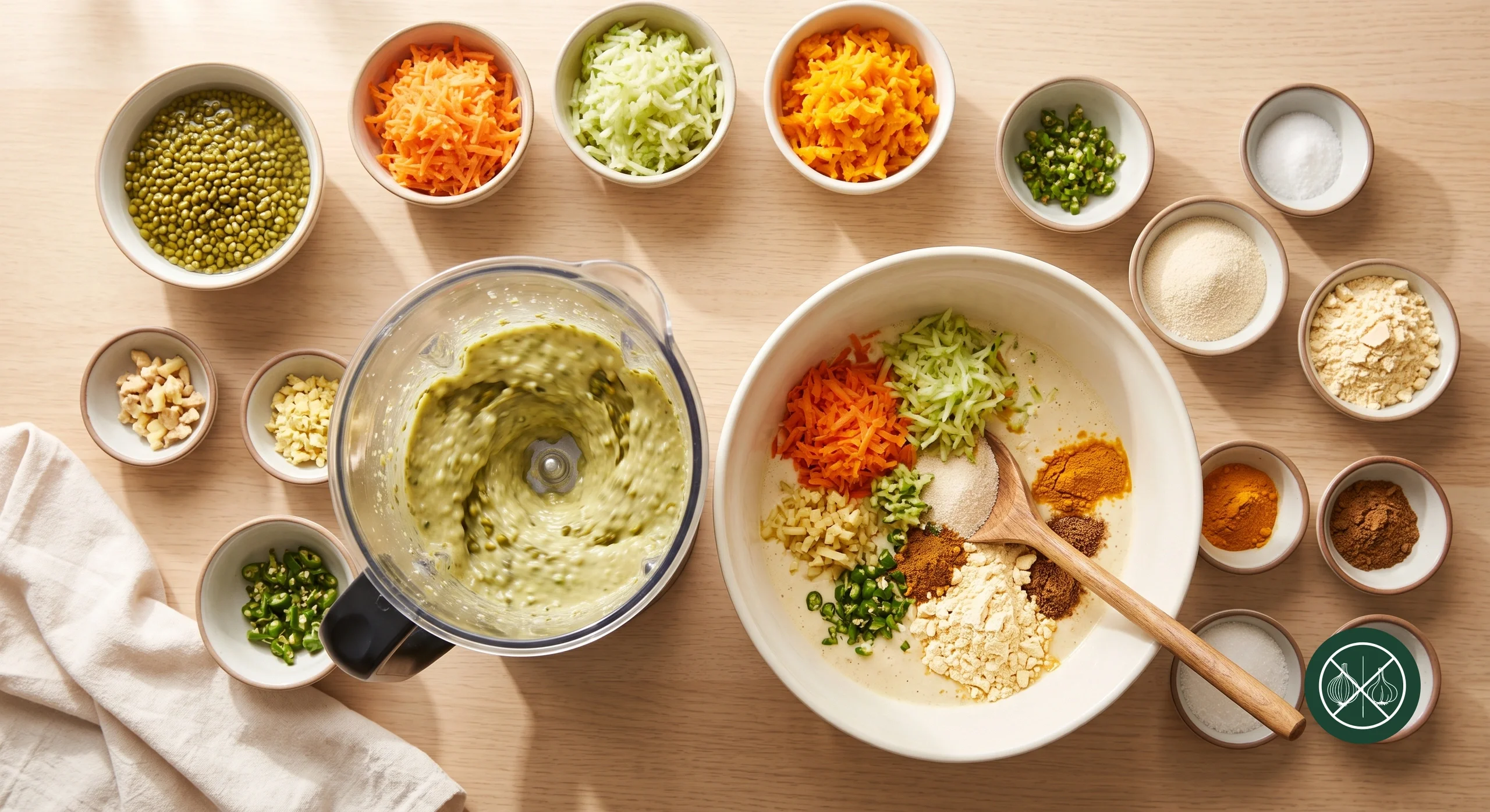 Green Moong Dal Pancake — step 12