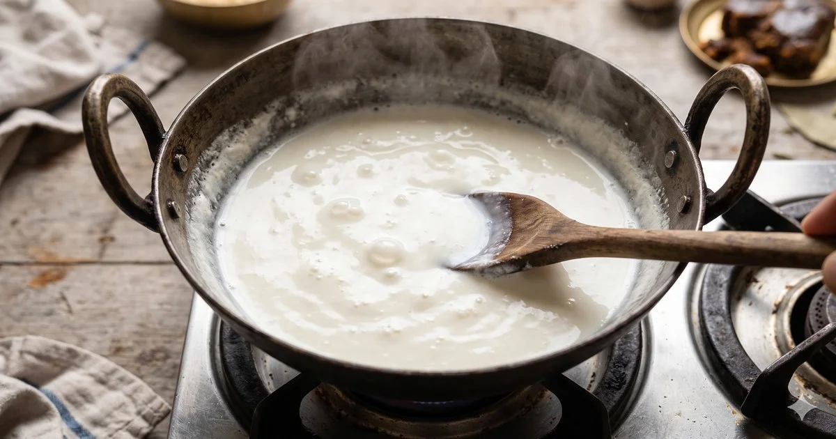 Gurer Payesh (Nolen Gur Rice Kheer) — image 3