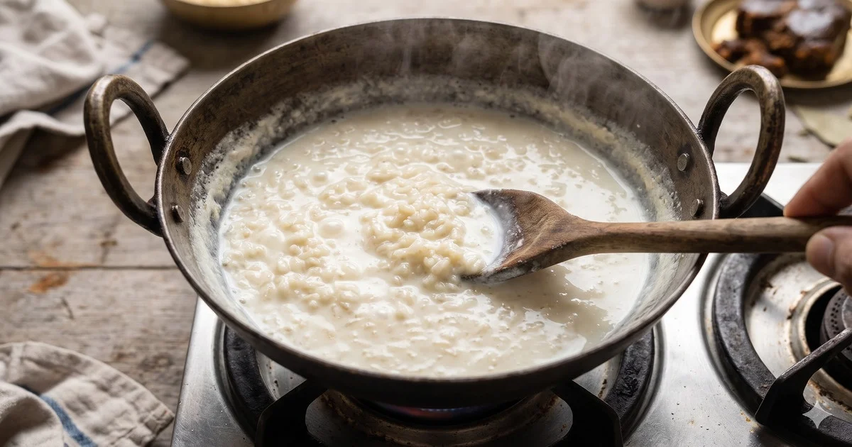 Gurer Payesh (Nolen Gur Rice Kheer) — image 4