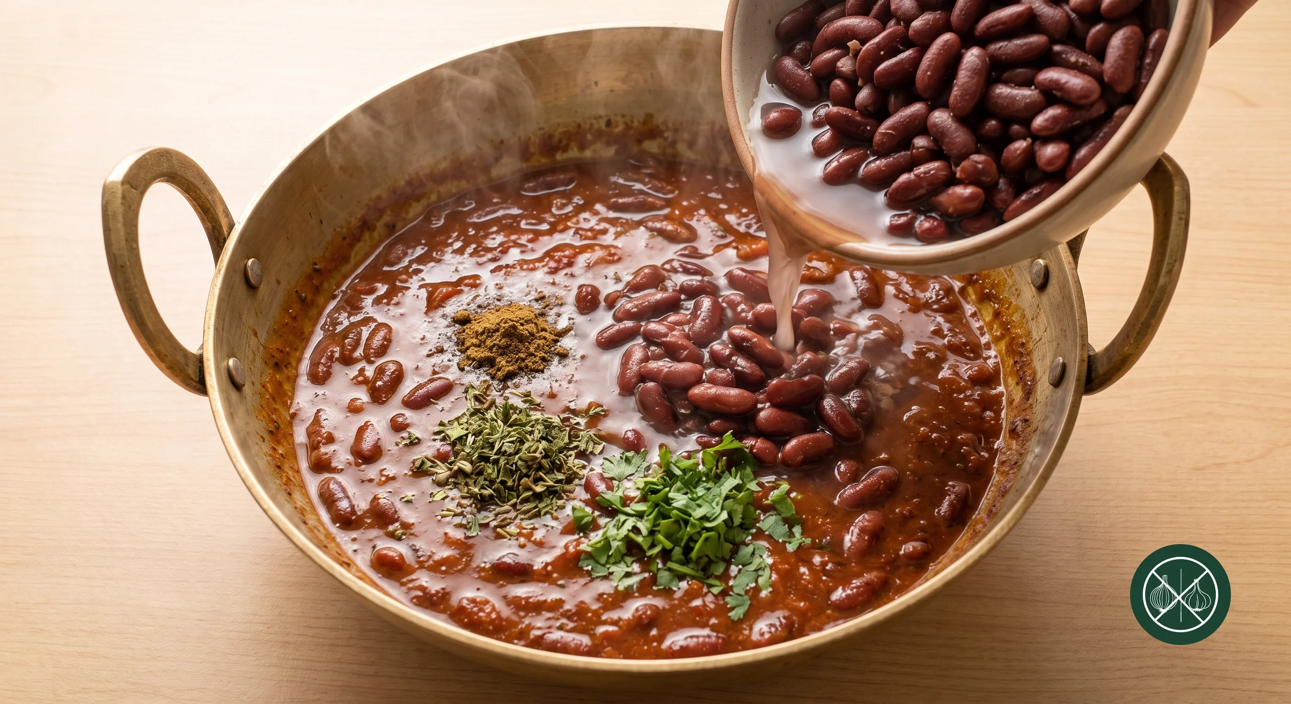 Kashmiri Rajma — step 4