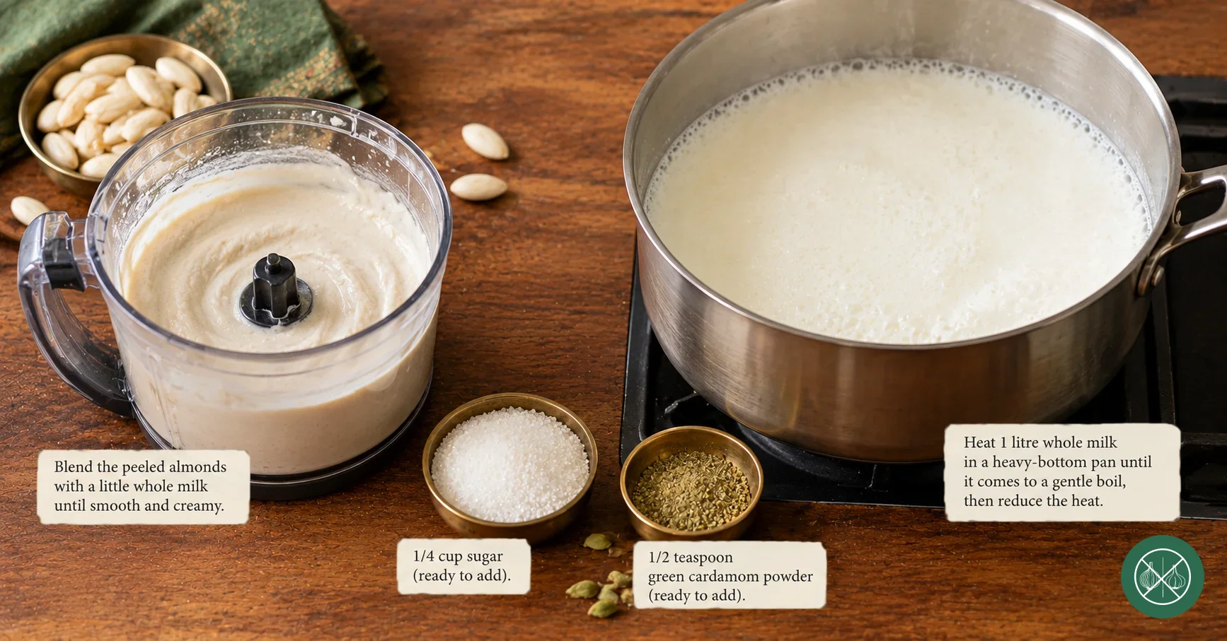Kesar Badam Milk — step 2
